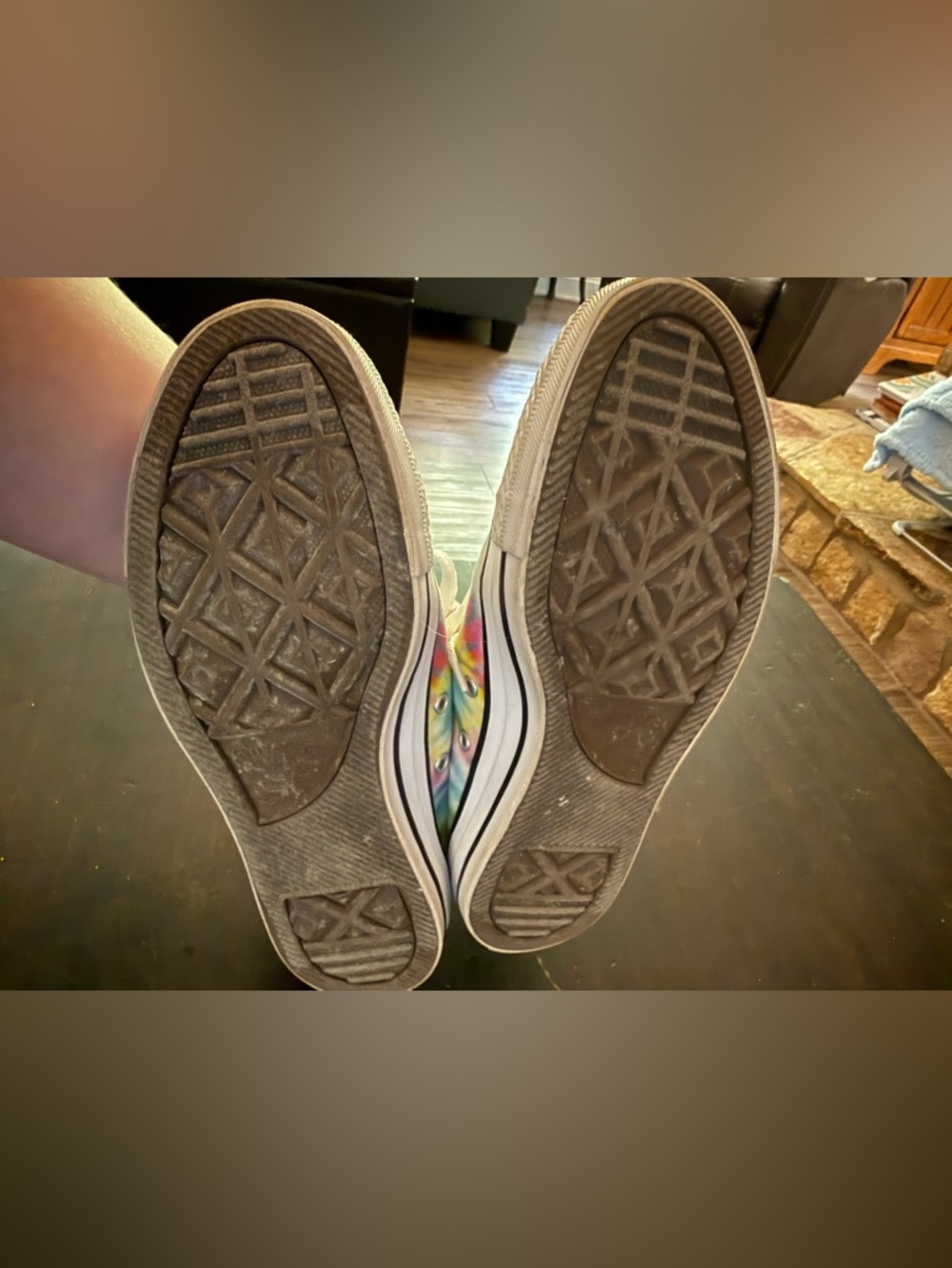 Tye dye converse women’s 7.5 - Picture 8 of 9
